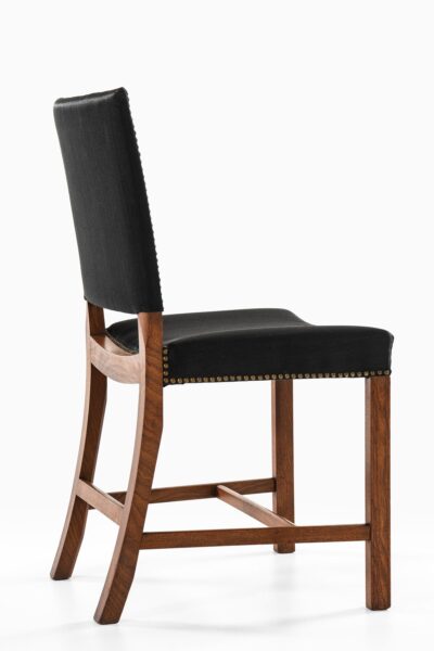 Kaare Klint dining chairs in cuban mahogany at Studio Schalling