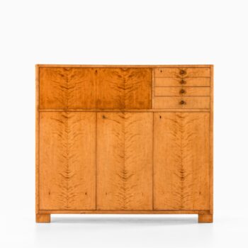 Axel Larsson cabinet in flamed birch at Studio Schalling