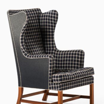 Kaare Klint wingback easy chair model 6212 at Studio Schalling