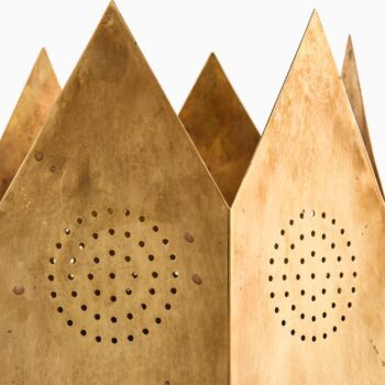 Hans-Agne Jakobsson candlestick in brass at Studio Schalling