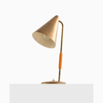 Danish table lamp in brass at Studio Schalling