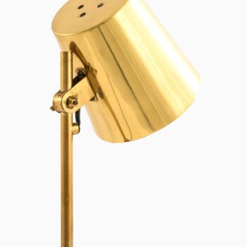 Paavo Tynell table lamp in brass and teak at Studio Schalling