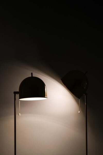 Eje Ahlgren floor lamps model G-075 at Studio Schalling