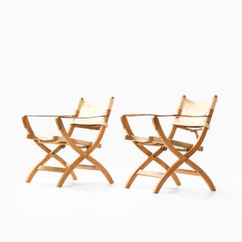Poul Hundevad safari chairs by Vamdrup at Studio Schalling