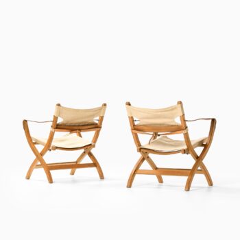Poul Hundevad safari chairs by Vamdrup at Studio Schalling