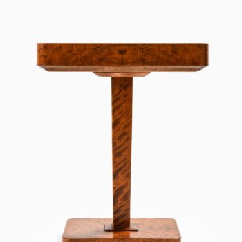 Side table in flamed birch by Bodafors at Studio Schalling
