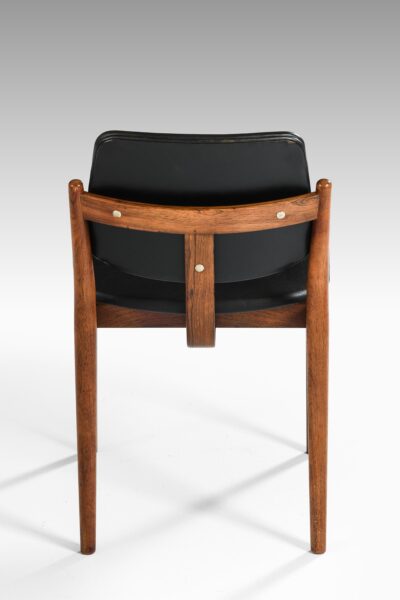 Arne Vodder dining chairs in rosewood at Studio Schalling