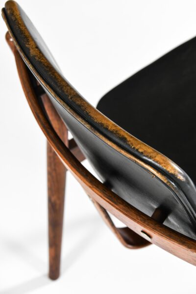 Arne Vodder dining chairs in rosewood at Studio Schalling