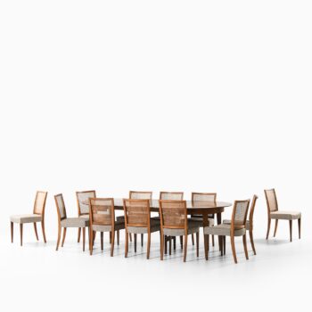 Ernst Kühn dining chairs in rosewood at Studio Schalling