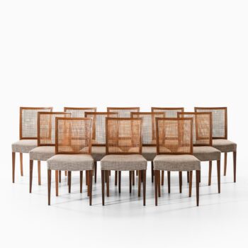 Ernst Kühn dining chairs in rosewood at Studio Schalling