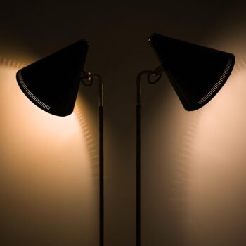 Paavo Tynell floor lamps model K10-10 at Studio Schalling