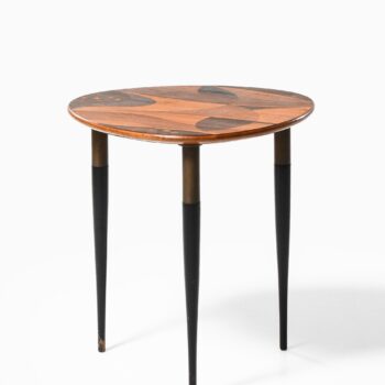 Side table with intarsia by Bodafors at Studio Schalling