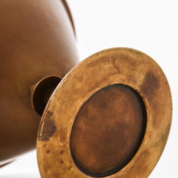 Art Deco vase in bronze at Studio Schalling