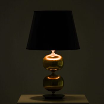 Henrik Blomqvist table lamps in brass at Studio Schalling