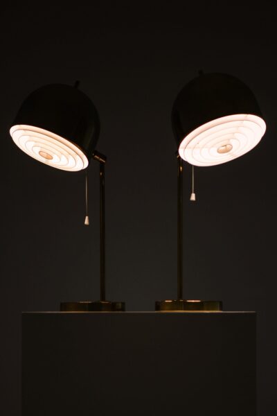 Eje Ahlgren table lamps model B-075 at Studio Schalling