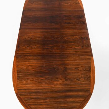 Dining table in rosewood by Dyrlund at Studio Schalling
