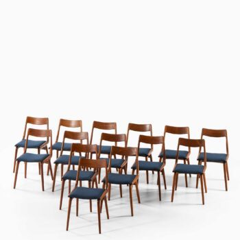 Alfred Christensen dining chairs Boomerang at Studio Schalling