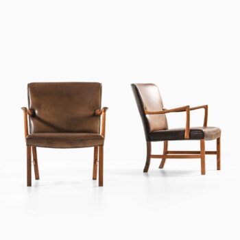 Ole Wanscher easy chairs in rosewood at Studio Schalling