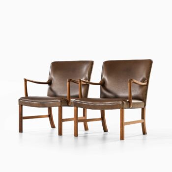 Ole Wanscher easy chairs in rosewood at Studio Schalling