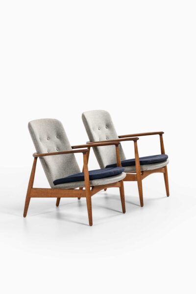 Arne Vodder easy chairs model BO-90 at Studio Schalling