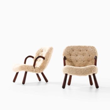 Arnold Madsen Clam easy chairs at Studio Schalling