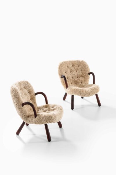 Arnold Madsen Clam easy chairs at Studio Schalling