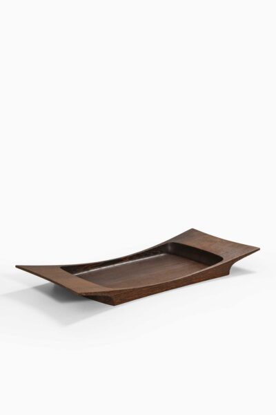 Jens Quistgaard tray in wengé at Studio Schalling