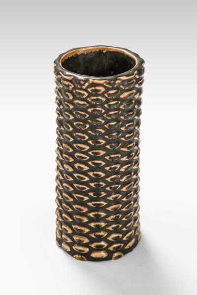 Axel Salto ceramic vase in Solfatara glaze at Studio Schalling