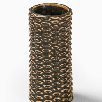 Axel Salto ceramic vase in Solfatara glaze at Studio Schalling