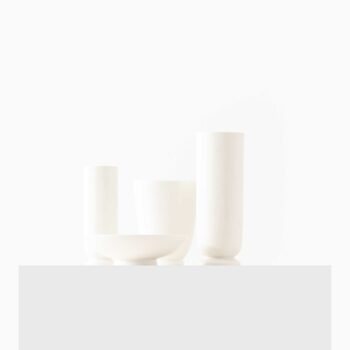 Wilhelm Kåge stoneware vases by Gustavsberg at Studio Schalling