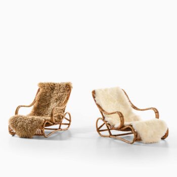 Viggo Boesen attributed pair of lounge chairs at Studio Schalling