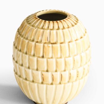 Gertrud Lönegren ceramic vase by Rörstrand at Studio Schalling