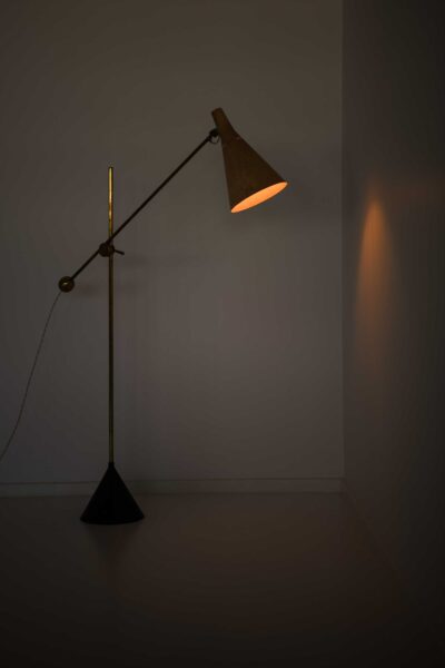 Prototype floor lamp designed by Tapio Wirkkala at Studio Schalling