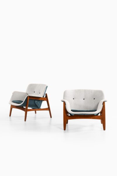 Carin Bryggman easy chairs by Boman at Studio Schalling