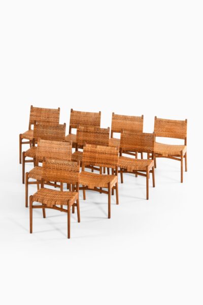 Hans Wegner dining chairs model CH-31 at Studio Schalling